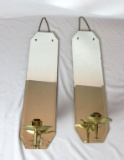 Pair Of Knob Creek Mirror Sconces - Zone: D