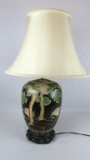 Oriental Ceramic Lamp  - Zone: D