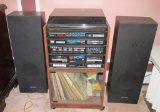 Sanyo Stereo & (2) Speakers Set - Zone: BR1