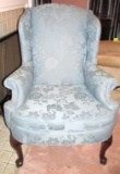 Broyhill Light Blue Wingback Chair - Zone: BR1