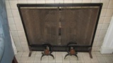 Fireplace Screen & Irons - Zone: BR1