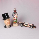 (3) Collectible Liquor Decanters - Zone: D