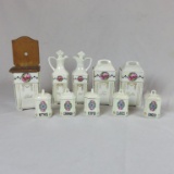 (10) MZ Altrohlau CMR & Germany Lusterware Cruet Jars - Zone: LR