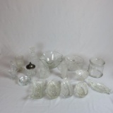 (19) Glass & Crystal Bowls, Trays, & Serving Pieces - Zone: PA