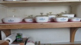 (14) Pieces of Corningware Dishes - Zone: K