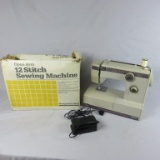 Montgomery Ward 12 Stitch Sewing Machine - S
