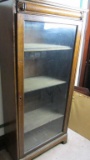 Blanchard-Hamilton Antique Oak Glass Door Bookcase  - H2