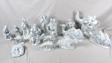 (17) Rewards Ceramic Nativity Pieces - B5