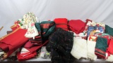 Bulk Collection Of Christmas Linens - B5