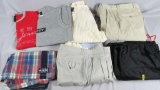 (7) Men's Shirts & Bottoms, Size M & 31-32 - JJ