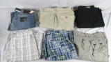 (6) Pairs Of Men's Shorts & Pants, Size 34-36 - JJ