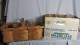 Collection Of Mason Jars & Misc. Jars With Lids - BM