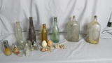 Vintage Bottles & Salt & Pepper Shakers - BM
