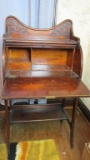 Antique Drop Front Secretary Desk - O