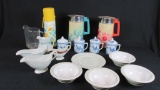 (17) Pieces of Servingware - O