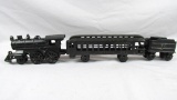 Black Cast Iron Train With Cars - BR2