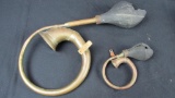 Pair Of Brass Horns - BR2