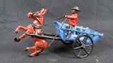 Cast Iron Donkey & Cart - BR2