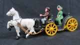 Cast Iron Horse Drawn Buggy - BR2