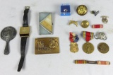 (16) Military, Mason, & Shriners Memorabilia - SC