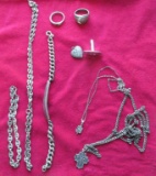 Collection Of Sterling Silver Jewelry - K