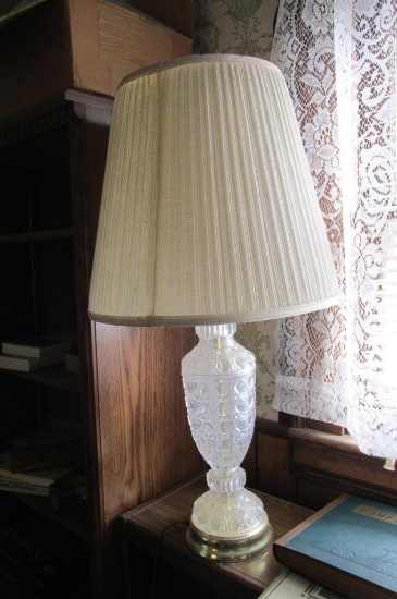 Glass Base Lamp