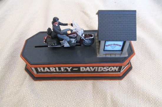 Metal Cast Harley Davidson Bank