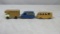 A Toy Truck & (2) Lesney Toy Vans - P