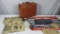 War Memorabilia, Rations, & A Vintage Leather Briefcase - P