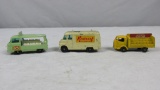 (2) Lesney Toy Vans & A Truck - DR