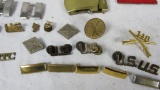 (36) Military Collectibles, Pins, & Badges - D