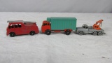 (3) Lesney Toy Trucks - P