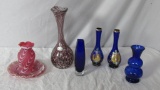 (5) Glass Vases - BR2