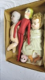 (4)  Antique Dolls - BR1