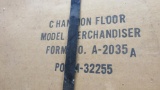 Champion Floor Model Merchandiser - R2
