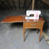 Brother Sewing Machine In Cabinet - A2