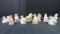 (10) My Blushing Bunnies Figurines By Priscilla Hillman - DR
