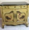 Marble Top Rooster Cabinet - K