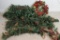 Christmas Garland & Poinsettia Wreath - BM