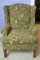 Floral Wingback Chair - MB