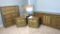 5-Piece Solid Wood Bedroom Furniture Set - O