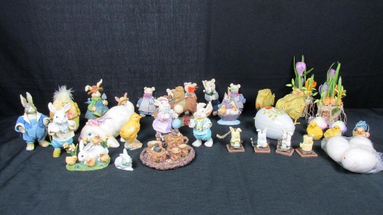 (35) Decorative Easter Figurines - DR