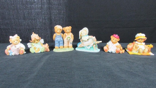 (6) Cherished Teddies Figurines By Priscilla Hillman - DR