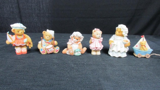 (6) Priscilla Hillman Small Figurines - DR