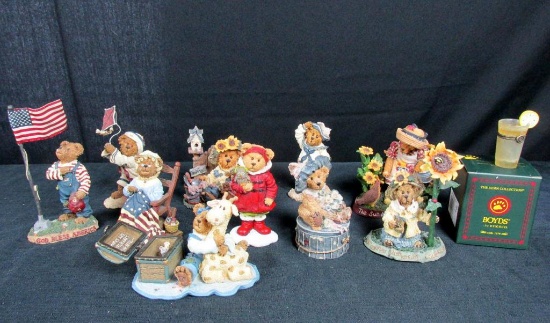Boyds Bears Bearstone Collection Figurines - DR