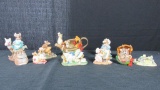 (11) Decorative Easter Mice Figurines - DR