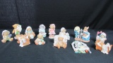 (13) Priscilla Hillman Collectible Figurines - DR