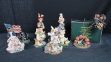 (8) Boyds Bears And Friends Figurines - DR