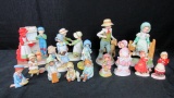 (15) Holly Hobbie Ceramic Figurines - LR