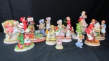 (15) Holly Hobbie Ceramic Figurines - LR